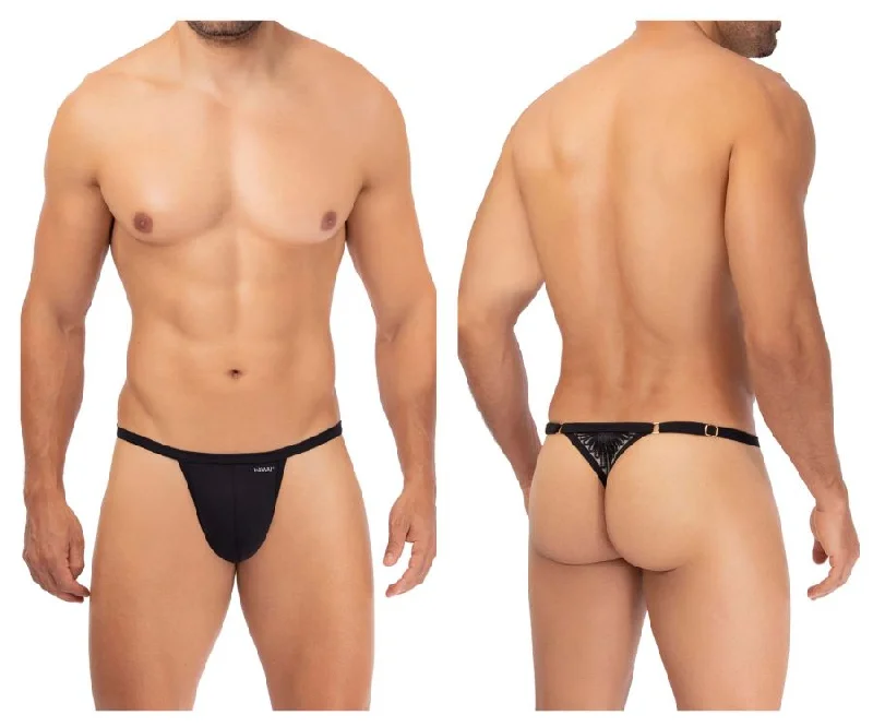 HAWAI 42317 Microfiber Thongs Black