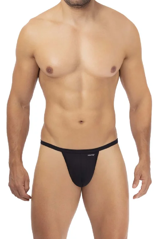 HAWAI 42317 Microfiber Thongs Black