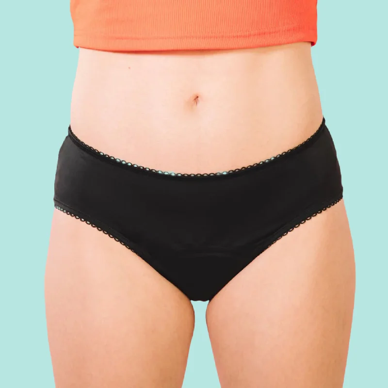 ADULT HELLO UNDIES BLACK