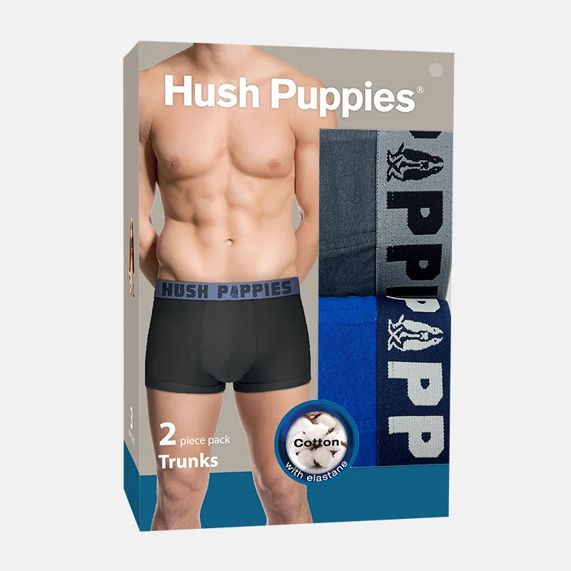 Hush Puppies 2pcs Men's Trunks | Cotton Elastane | HMX278284AS1