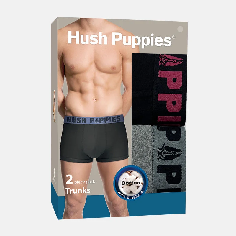 Hush Puppies 2pcs Men's Trunks | Cotton Elastane | HMX278284AS1