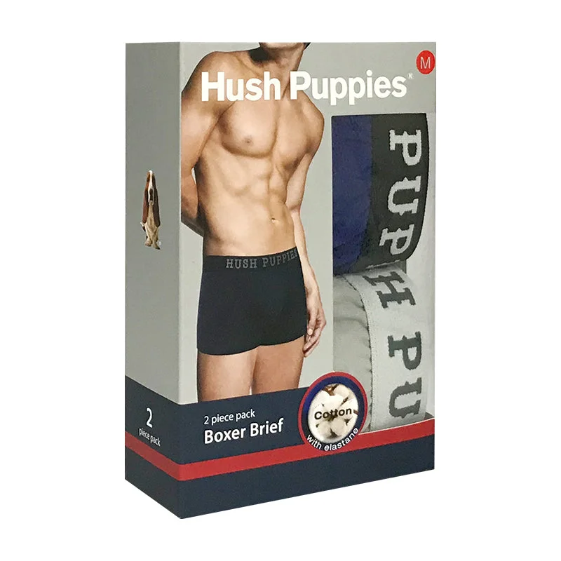 Hush Puppies 2pcs Men's Trunks | Cotton Elastane | HMX733442AS1