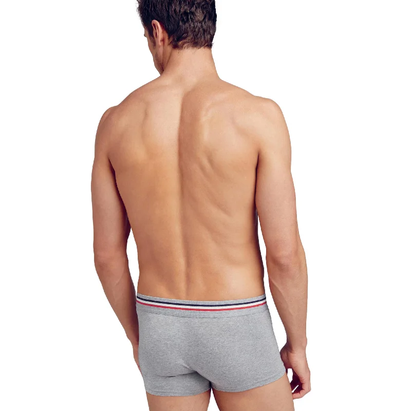 Jockey Cotton Stretch Short Trunk 3 Pack - Grey Mix