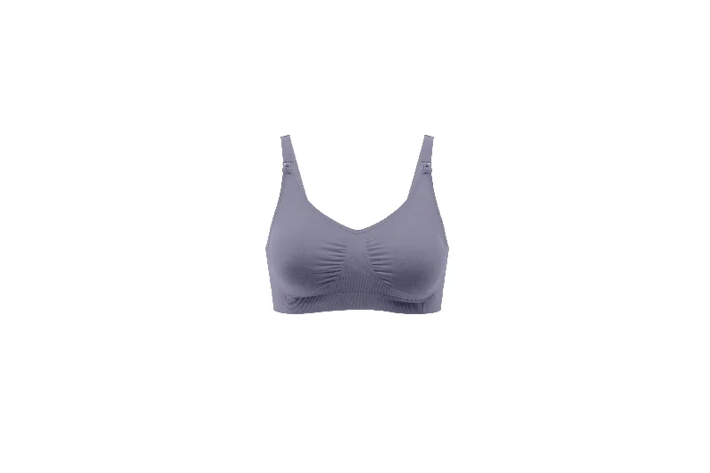 Kirsti Seamless Super Stretch Nursing Bra | Grey