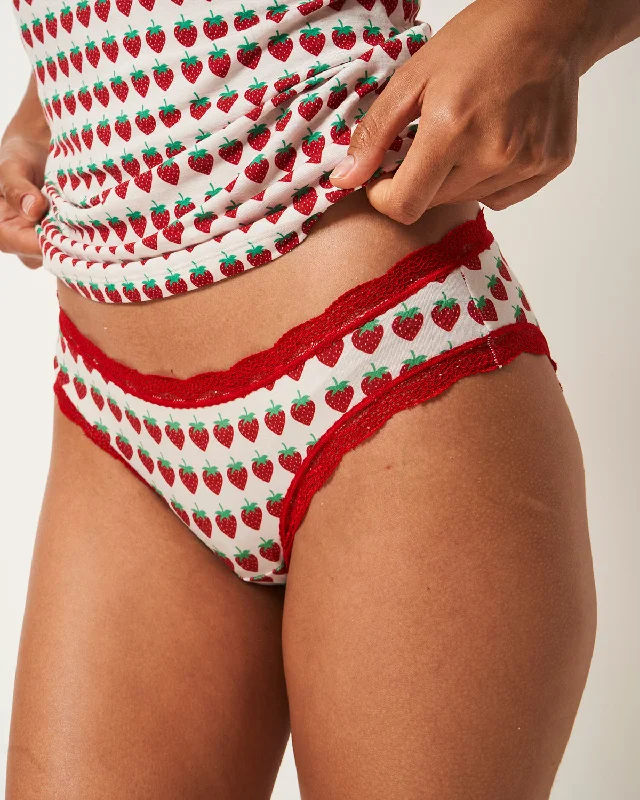 The Original Brief - Strawberry Dreams Red