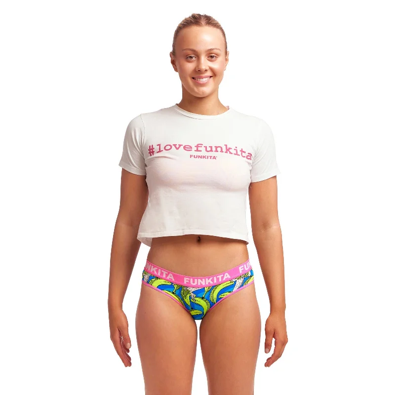 Funkita Damen Underwear Brief B1 Banana