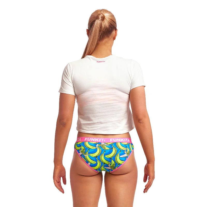 Funkita Damen Underwear Brief B1 Banana