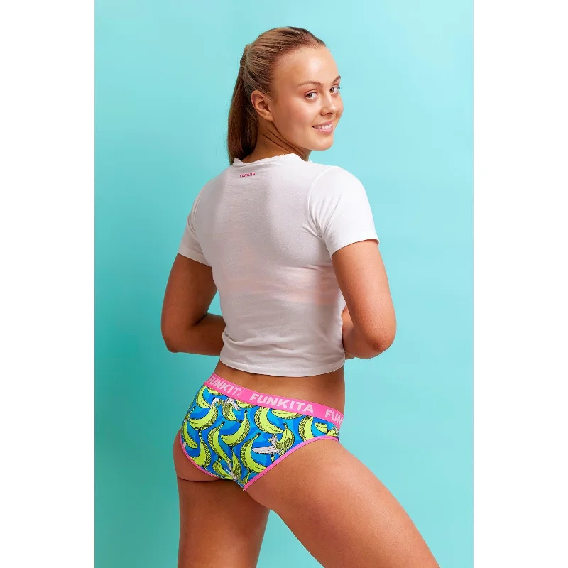 Funkita Damen Underwear Brief B1 Banana