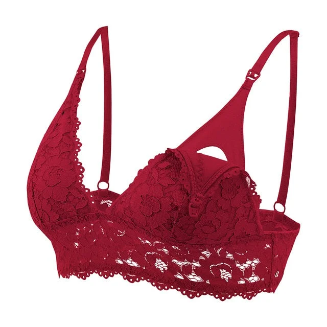 Lace Nursing Bra