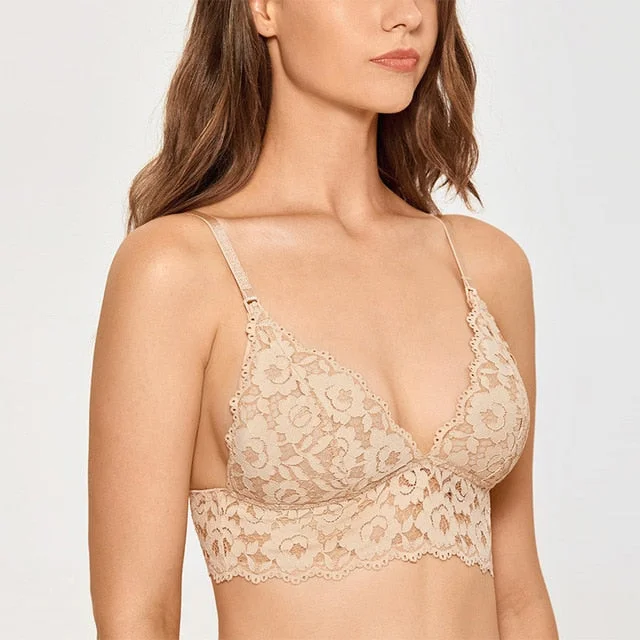 Lace Nursing Bra