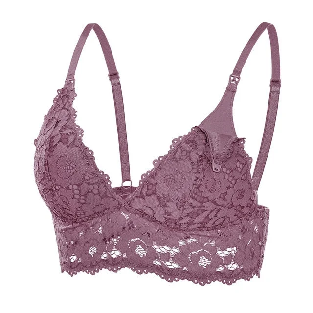 Lace Nursing Bra