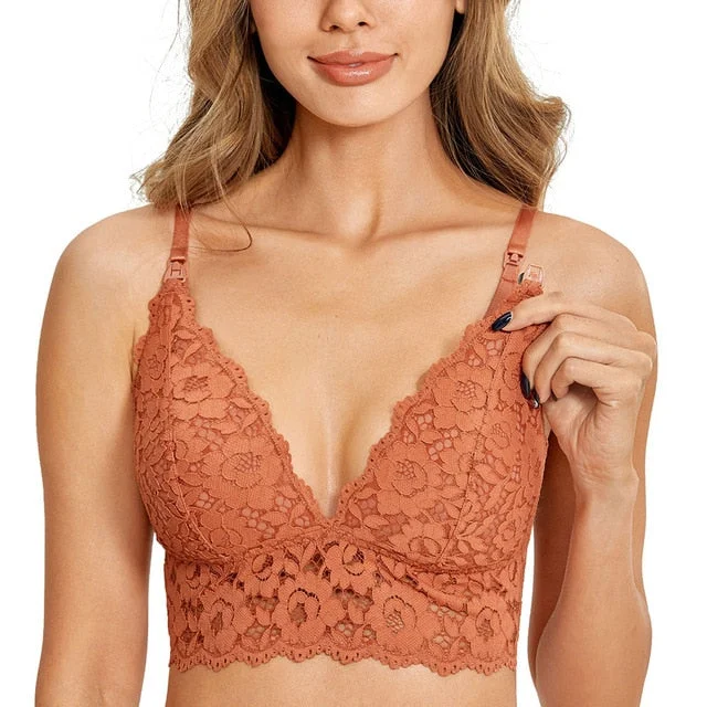 Lace Nursing Bra