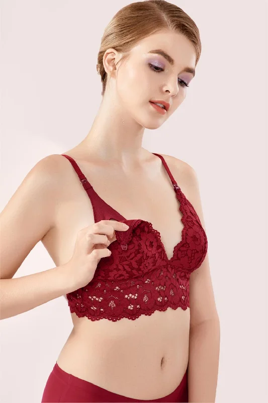 Lace Nursing Bra