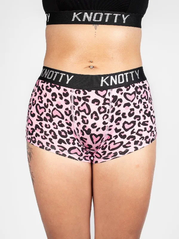 AiraModal™ Leopard Hearts Boyshort