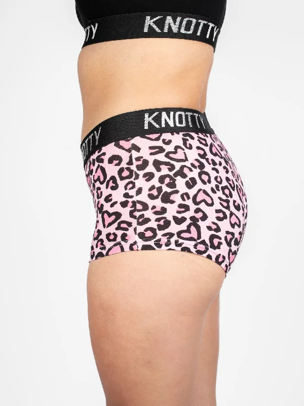 AiraModal™ Leopard Hearts Boyshort