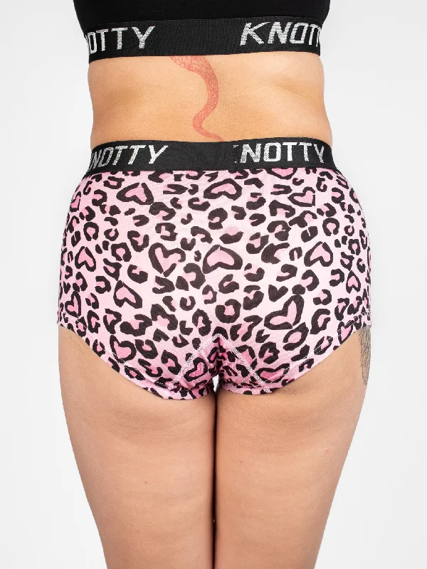 AiraModal™ Leopard Hearts Boyshort