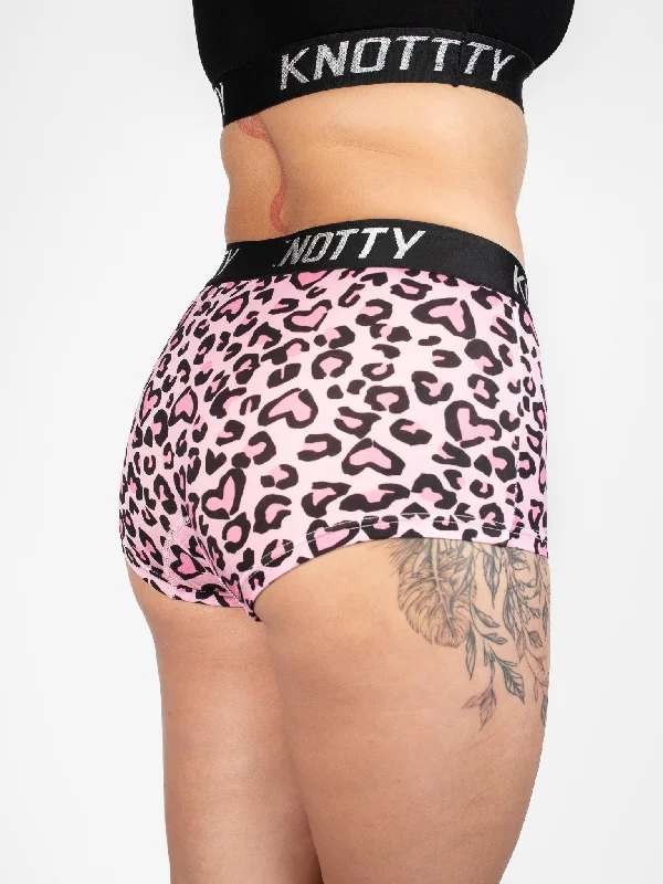 AiraModal™ Leopard Hearts Boyshort