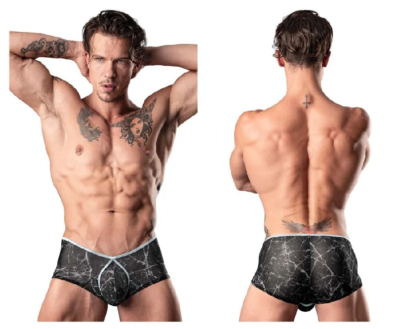 Male Power 130-290 Marble Mesh Micro Mini Short