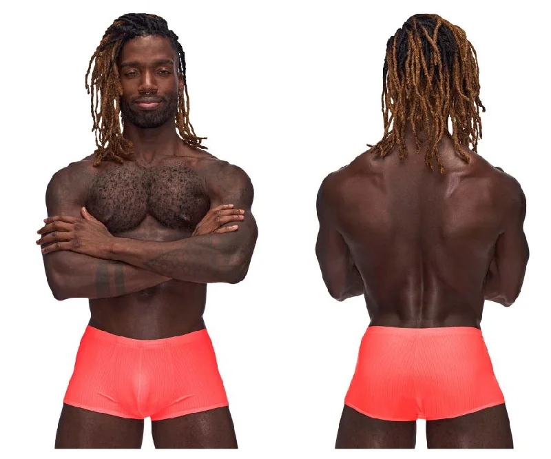 Male Power 144-272 Barely There Mini Short Color Coral