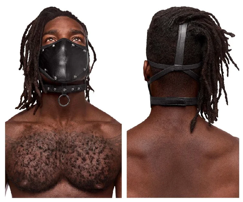 Male Power PAK-157 Fetish Triton Mask Color Black