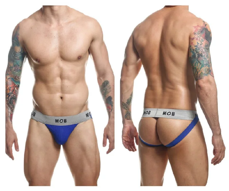 MaleBasics MBL107 MOB Classic Fetish Jock 3 Inches Jockstrap Color Royal