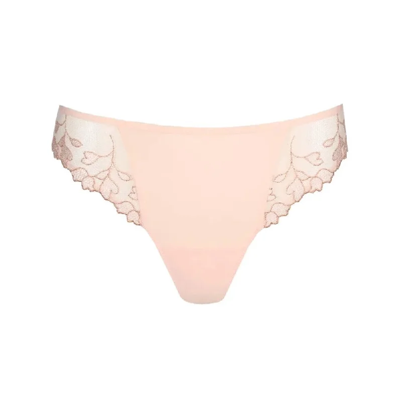 Marie Jo Leda Thong In Glossy Pink