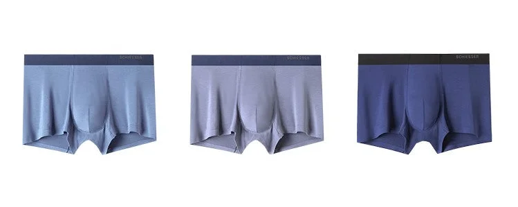 Men's 50S Lenzing Modal Seamless Trunks (3pcs pack)