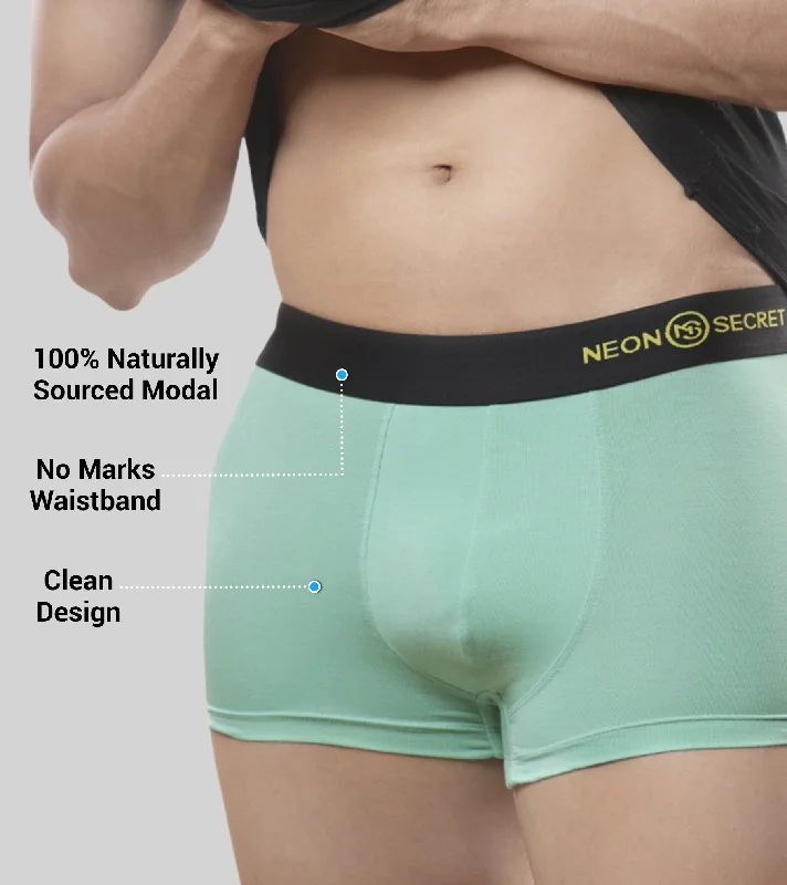 Micro Modal Men's Spear Mint Trunk