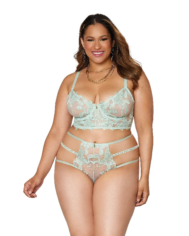 Mint Two Piece - Plus Size