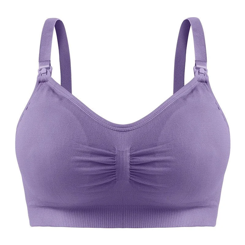 Nursing Bra Without Bones Maternity Bras Pregnancy Clothes Prevent Sagging Breastfeeding Women Breathable Lactancia Feeding Bras