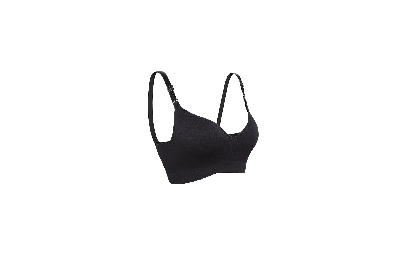 Pamela Padded Nursing Bra | Black