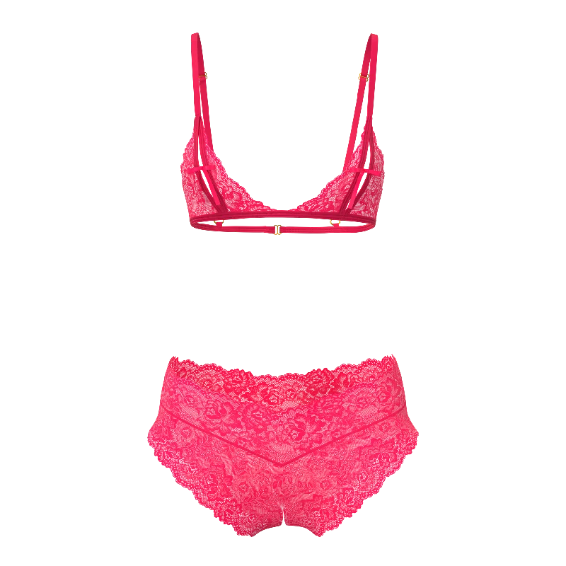 Bralette & Split Crotch Boy Short