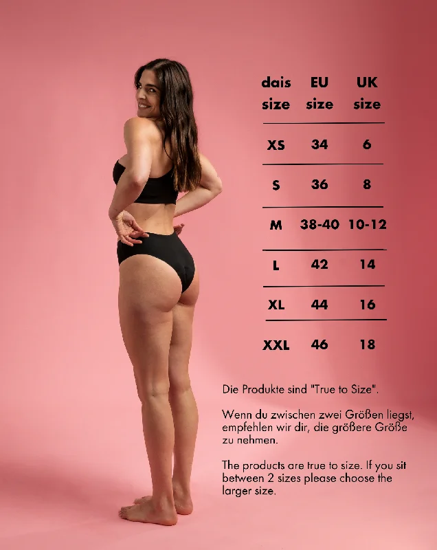 2 x Set- Periodenunterwäsche - Cheeky- Nylon