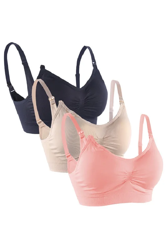 PrettyMums - Gorgeous Nursing Bra (3 Piece Set)