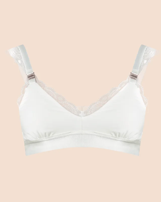 Bralette lactancia - FÁTIMA Marfil