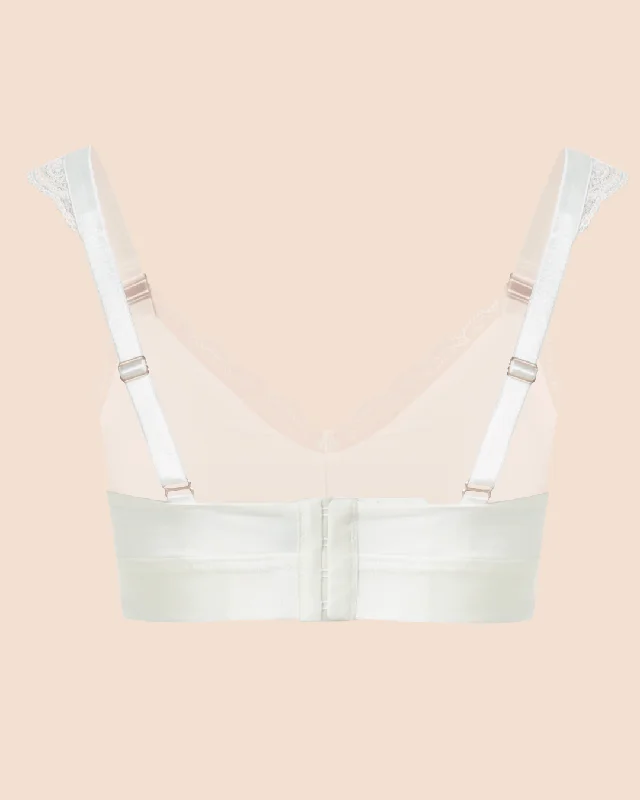 Bralette lactancia - FÁTIMA Marfil