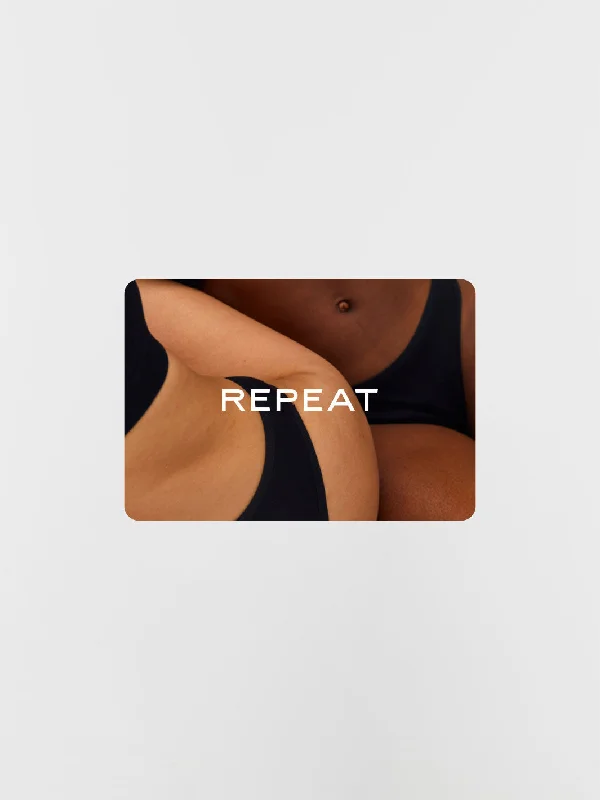 REPEAT digital gift card