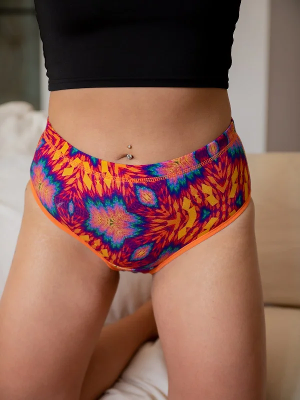 AiraModal™ Retro Kaleidoscope High-Rise Brief