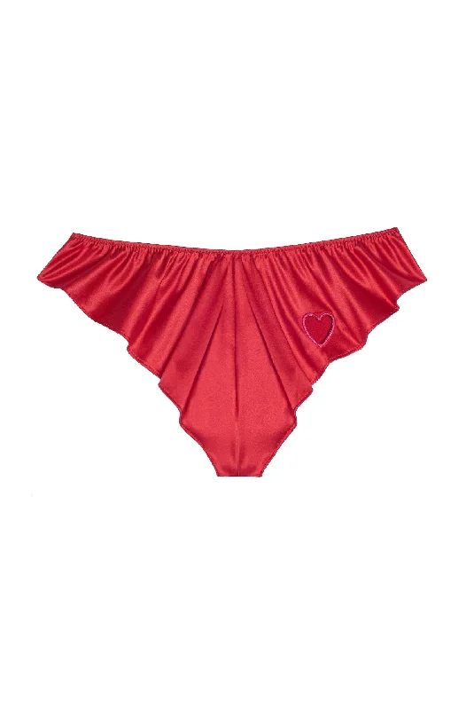 ROSE Loose Satin Briefs