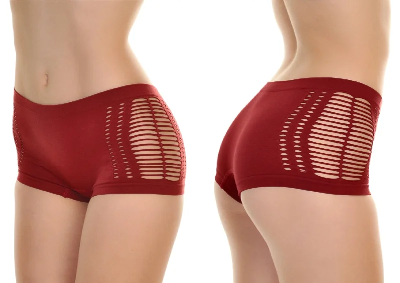 Seamless Side Cutout Boyshorts