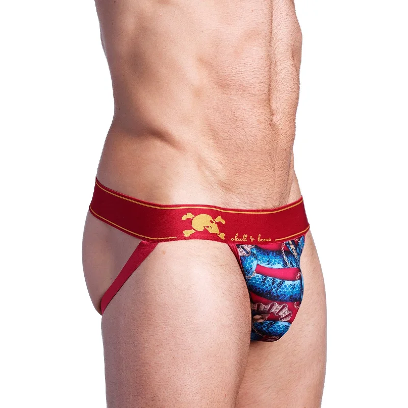 Skull & Bones Snake Chains Jockstrap