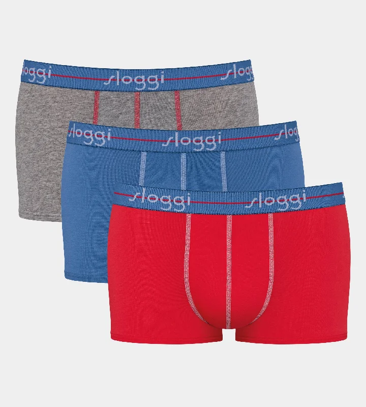 Sloggi Men's Start Hipster Briefs 3 Pack 10207045