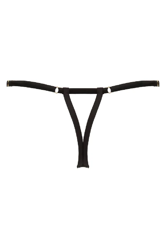 SORAYA STRAP THONG Jet