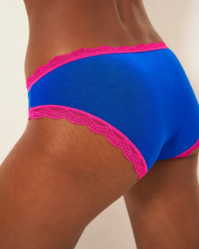 The Original Brief - Sapphire and Raspberry