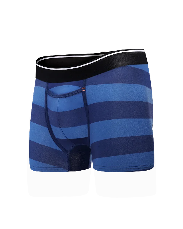 S / Classic Blue-Navy Broad Stripe