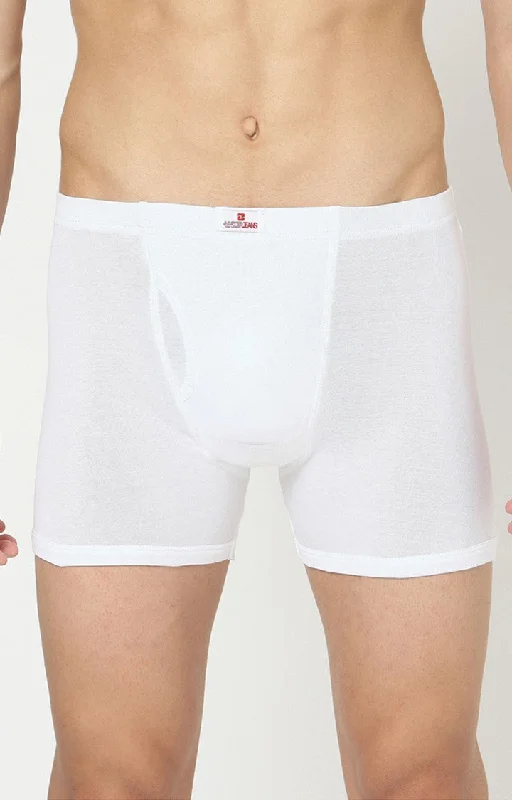 Underjeans by Spykar Men Premium White Cotton Trunk