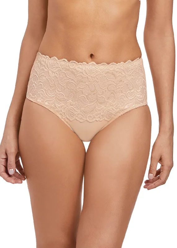 Wacoal Eglantine Control Brief - Creme Brulee