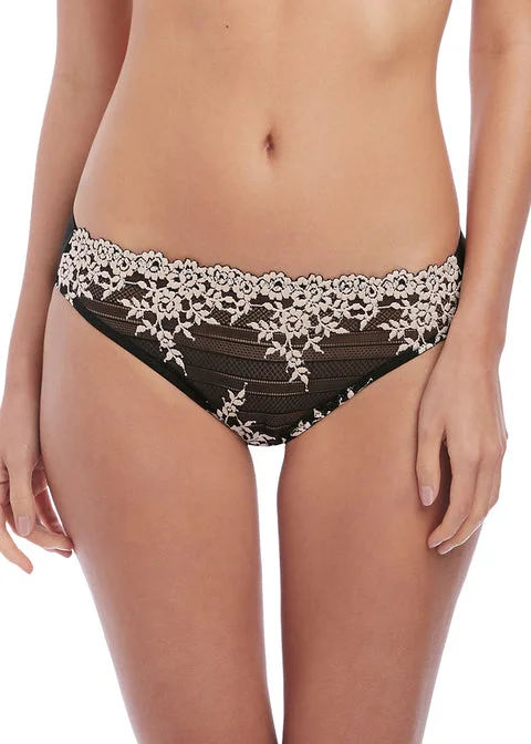 Wacoal Embrace Lace Bikini Brief - Black