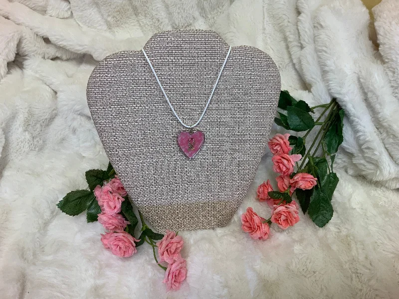 Standard Heart Pendant All Pink