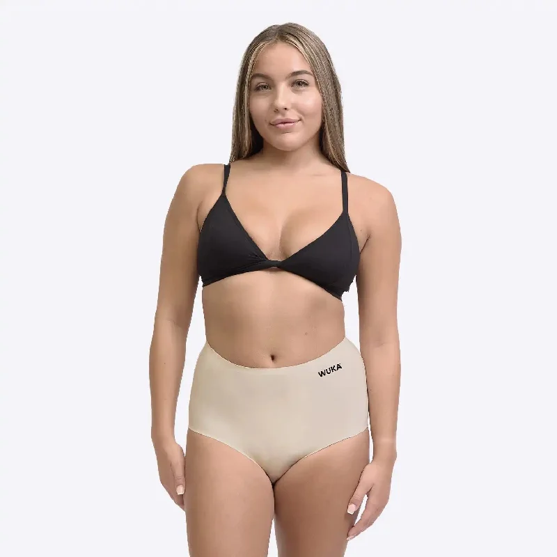 WUKA Stretch Seamless High Waist Heavy - Light Nude